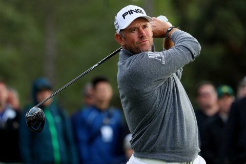 Lee Westwood bagged five birdies on the back nine to move into third place