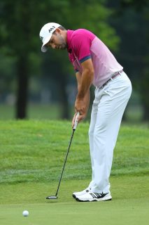 Garcia missed a short putt on the 16th to drop out of the lead