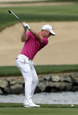 In the pink: Callaway Apparel ambassador David Horsey