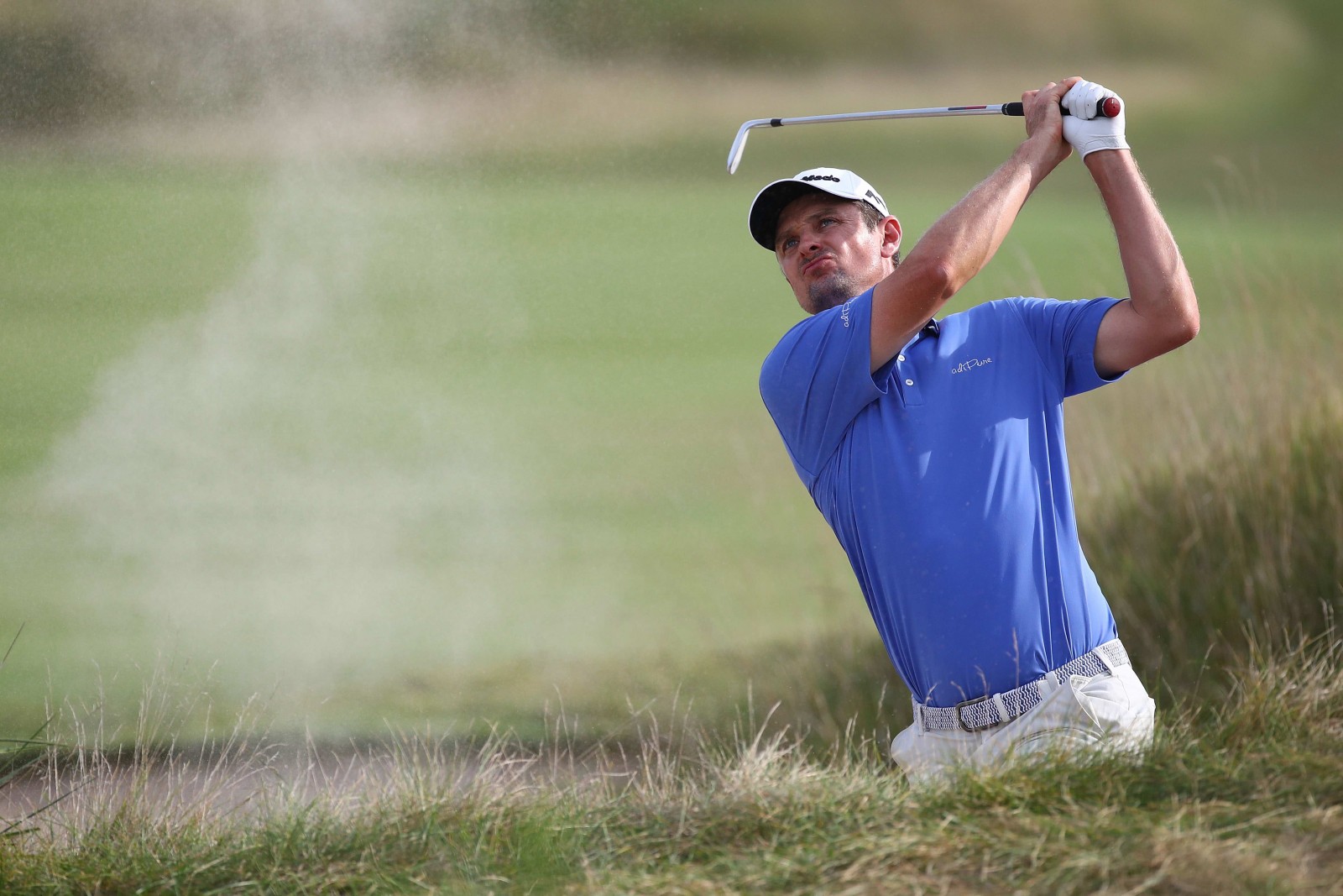 Justin Rose finished second in Chicago after a closing 67