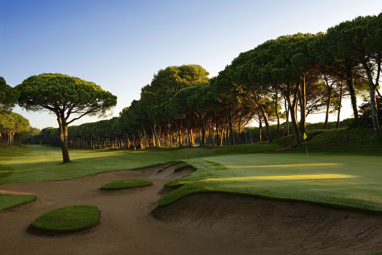 Golf de Pals features a succession of narrow, tree-lined fairways