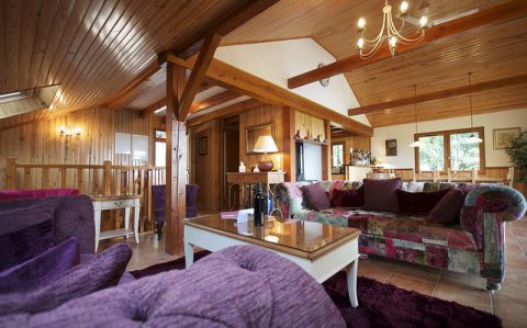 The lodges are elegantly kitted out and are ideal for golf groups and families